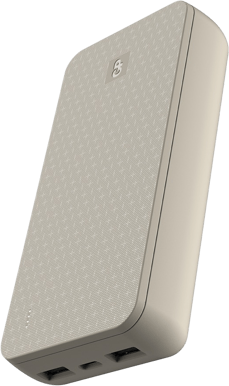 GP Powerbank Plus 3-Port 20000 mAh - Cream