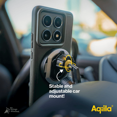 Aqiila Chargebird  Qi2 Trådlös laddare med Bilfäste – 15W