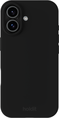 Holdit iPhone 17 Silicone Case Svart