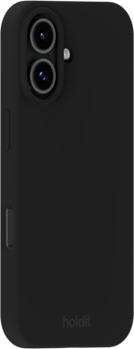 Holdit iPhone 17 Silicone Case Svart