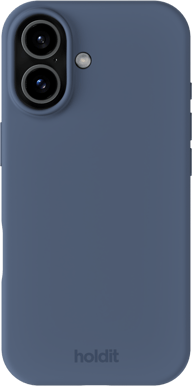 Holdit iPhone 17 Silicone Case Blå