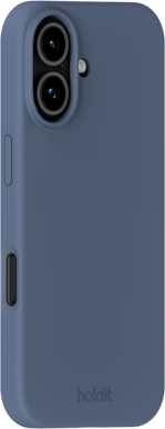 Holdit iPhone 17 Silicone Case Blå