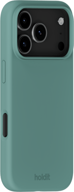 Holdit iPhone 17 Pro Silicone Case Grön