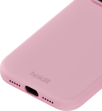 Holdit iPhone 17 Pro Silicone Case Rosa