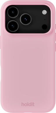 Holdit iPhone 17 Pro Max Silicone Case Rosa