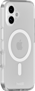 Holdit iPhone 17 MagSafe Transparent Vit