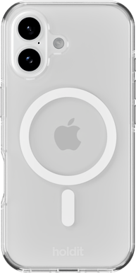 Holdit iPhone 17 MagSafe Transparent Vit