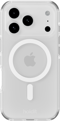 Holdit iPhone 17 Pro MagSafe Transparent Vit