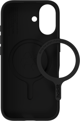 Holdit iPhone 17 MagSafe Soft Case Svart