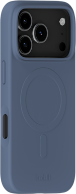 Holdit iPhone 17 Pro MagSafe Soft Case Blå