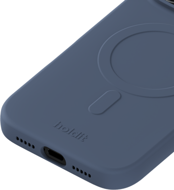 Holdit iPhone 17 Pro Max MagSafe Soft Case Blå