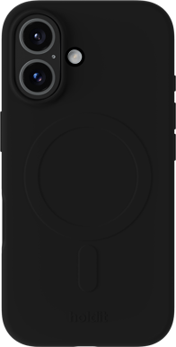 Holdit iPhone 16 MagSafe Soft Case Svart