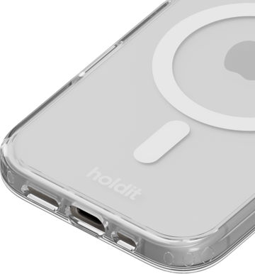 Holdit iPhone 16 MagSafe Transparent Vit