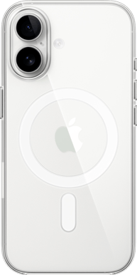 Apple iPhone 17 Clear Case med MagSafe