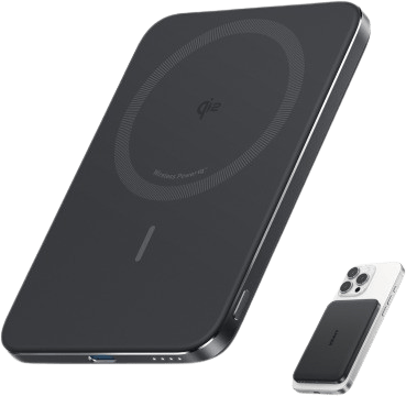 Anker MagGo Slim Powerbank 5000 mAh, Svart