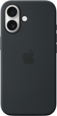 Apple iPhone 17 Silikonskal med MagSafe Svart