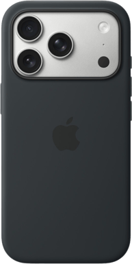 Apple iPhone 17 Pro Silikonskal med MagSafe Svart