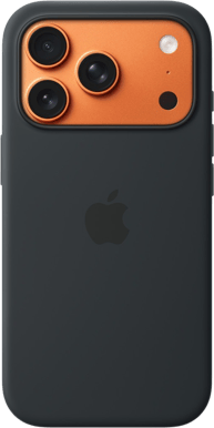 Apple iPhone 17 Pro Silikonskal med MagSafe Svart