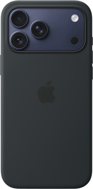 Apple iPhone 17 Pro Max Silikonskal med MagSafe Svart