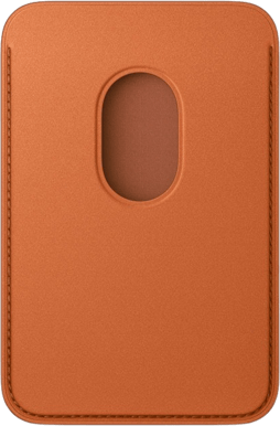 Apple Plånbok i FineWoven med MagSafe till iPhone Rävröd