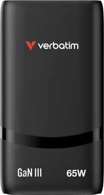 Verbatim Fold N Go GaN-laddare 65W USB-C