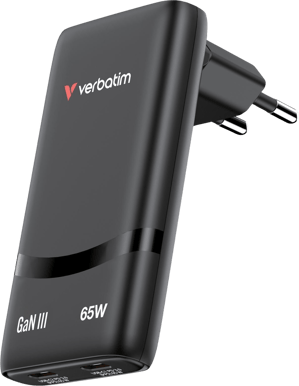 Verbatim Fold N Go GaN-laddare 65W USB-C