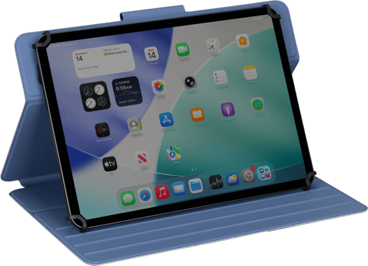 Targus Safe Fit 9.5-11.5'' Universal Rotating Tablet Case - Blå