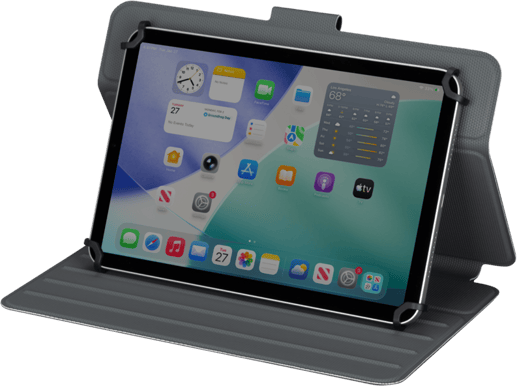 Targus Safe Fit 6.8-9'' Universal Rotating Tablet Case - Svart