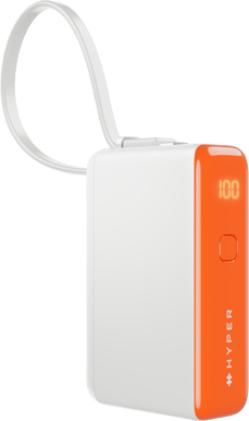 HyperJuice Flex Powerbank 10000 mAh 30W Orange