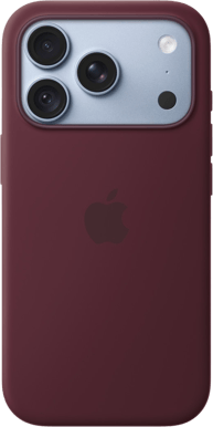 Apple iPhone 18 Pro Silikonskal med MagSafe Bourgogne