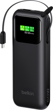Belkin Powerbank 11000 mAh Svart 60W