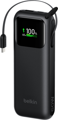 Belkin Powerbank 11000 mAh Svart 60W