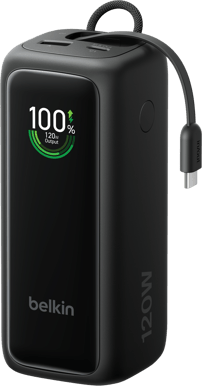 Belkin Powerbank 22000 mAh Svart 120W