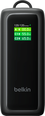 Belkin Powerbank 22000 mAh Svart 120W