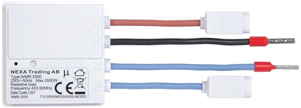 Nexa WMR-3500-2, Infälld Brytare