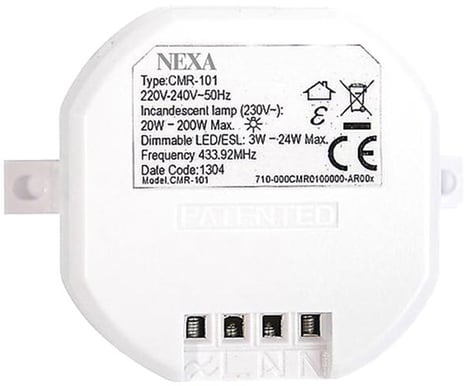 Nexa CMR-101, Infälld Dimmer
