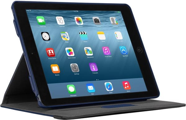 Targus iPad Air 2 EverVu Tablet Stand Case Navy Blue