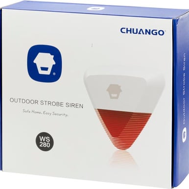 Chuango WS-280 Utomhussiren med blixtljus