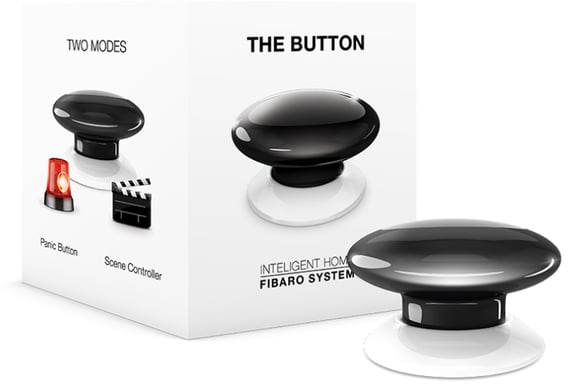 Fibaro The Button - Svart
