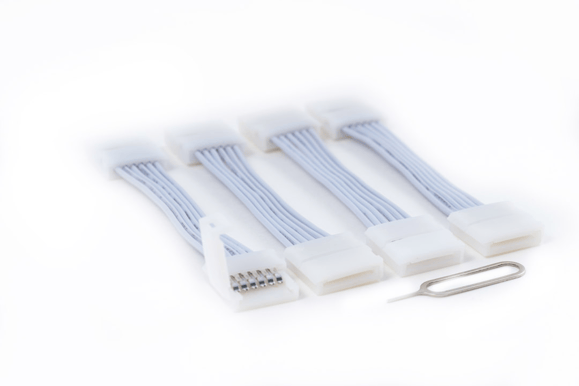 Litcessory Cut-End till Cut-End, 50mm, Vit