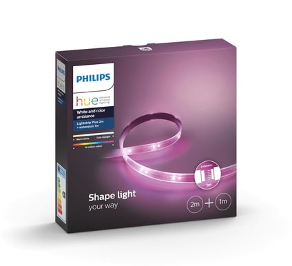 Philips Hue LightStrip+ White & Color, 3m
