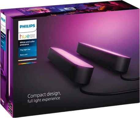 Philips Hue Play 2-pack Svart