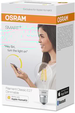 Osram Smart+ Filament E27 Dimbar BT HomeKit