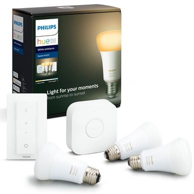 Philips Hue Startkit White Ambiance E27 BT