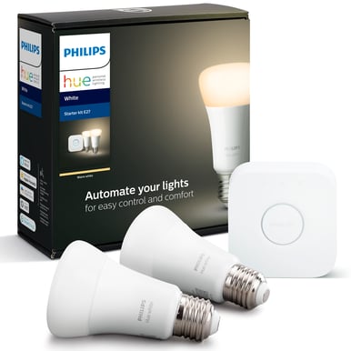 Philips Hue Startkit White E27 3-pack
