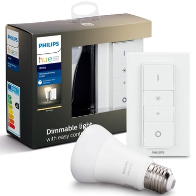 Philips Hue White E27 + Dimmerswitch
