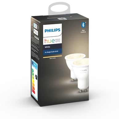 Philips Hue White 6W GU10 BT 2-pack