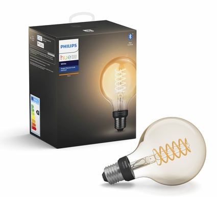 Philips Hue White Filament E27 Globe BT