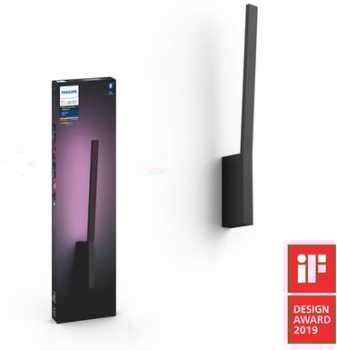 Philips Hue Liane Vägglampa White & Color Svart