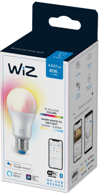 WiZ WiFi Lampa E27 8W RGB